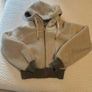 lululemon Reversible Sherpa/Grey Jacket
